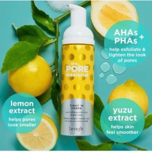 Benefit The POREfessional Tight 'n Toned Pore-Refining AHA+PHA Toner - Picture 5 of 6